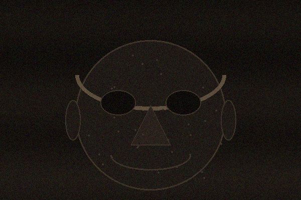 Olmec colossal basalt head silhouette